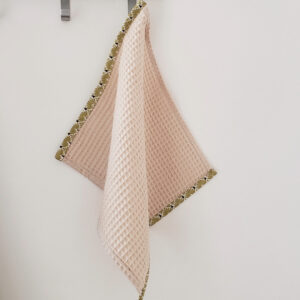 Serviette main épis écru